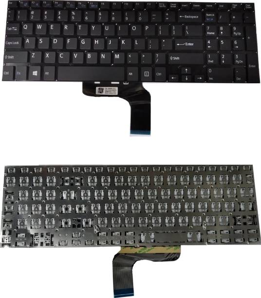 SOLUTIONS-365 Compatible Sony Vaio SVF15-A Without Frame & without backlit Internal Laptop-size Laptop Keyboard Compatible with Desktop, Laptop, Mac