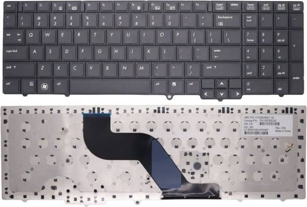SOLUTIONS-365 COMPATIBLE LAPTOP KEYBOARD FOR HP Probook 6540B WITHOUT BACKLIT BLACK US Internal Laptop-size Laptop Keyboard Compatible with Desktop, Laptop, Mac