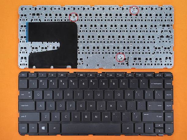 TechSonic Laptop Keyboard For Pavilion 14-E000 Series, AER62U00410, 9Z.N9GSQ.001 Internal Laptop-size Laptop Keyboard Compatible with Desktop, Laptop, Mac