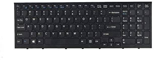 SellZone Keyboard for Sony PCG- 71211W Sony VAIO Eh Series Laptop (Black) Internal Laptop-size Laptop Keyboard Compatible with Desktop, Laptop, Mac