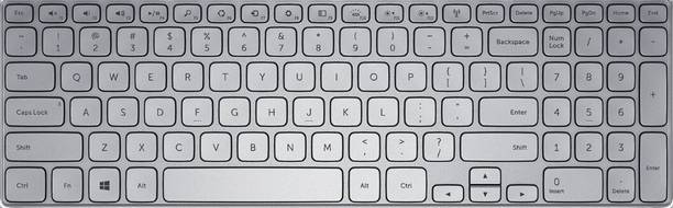 TECHCLONE 15 7000 Series 7537 Internal Laptop-size Laptop Keyboard Compatible with Desktop, Laptop, Mac