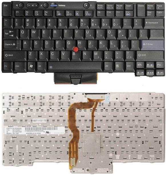 SOLUTIONS-365 LENOVO T410 Wireless Laptop-size Laptop Keyboard Compatible with Desktop, Laptop, Mac LENOVO T410