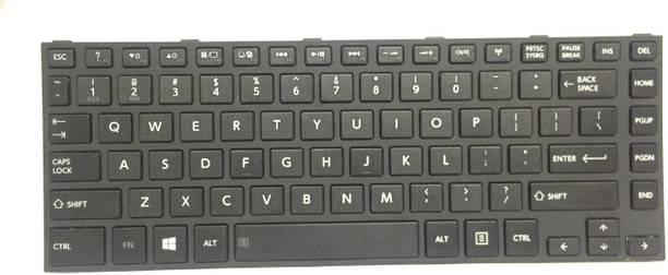 SOLUTIONS-365 COMPATIBLE LAPTOP KEYBOARD FOR C40-B WITHOUT BACKLIT BLACK US Internal Laptop-size Laptop Keyboard Compatible with Desktop, Laptop, Mac