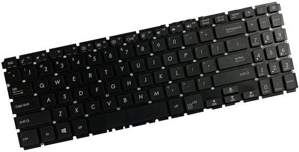 SellZone Keyboard for Asus Vivobook X507UA/X507MA Laptop with ON Off Key Black Color Internal Laptop-size Laptop Keyboard Compatible with Desktop, Laptop, Mac