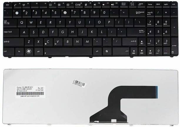 TECHCLONE Laptop Keyboard Replacement for ASUS X54 K52 K52J K52F K52JK K52JC K52JR K52JE Internal Laptop-size Laptop Keyboard Compatible with Desktop, Laptop, Mac