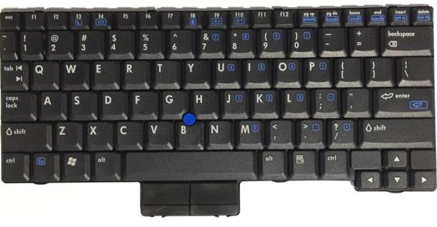 SOLUTIONS-365 COMPATIBLE HP NC2400 WITH MOUSE WITHOUT BACKLIT BLACK US Internal Laptop-size Laptop Keyboard Compatible with Desktop, Laptop, Mac