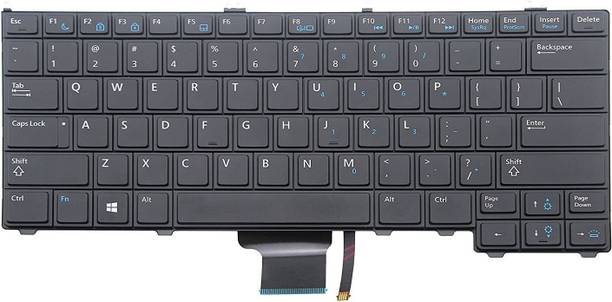 TECHCLONE E7440 Series Internal Laptop-size Laptop Keyboard Compatible with Desktop, Laptop, Mac