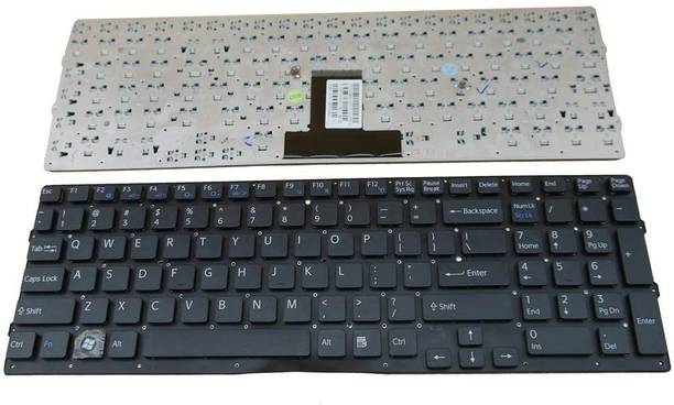 TechSonic Keyboard For Sony Vaio VPCEB, VPC-EB Series 1-4879-282-1 148792821 V111678A Internal Laptop-size Laptop Keyboard Compatible with Desktop, Laptop, Mac