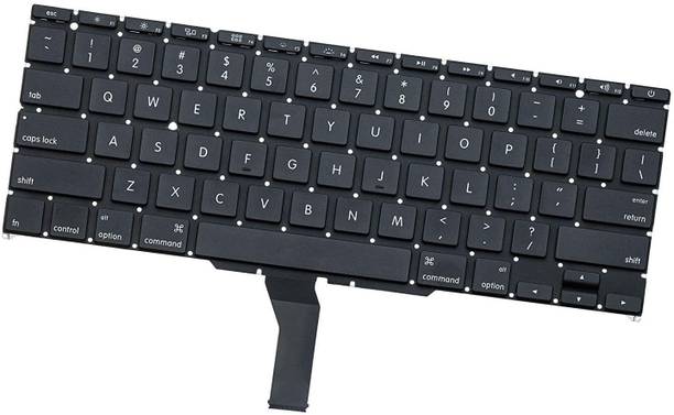TechSonic Keyboard For Apple Macbook Air A1370 A1465 11" 2011 2012 2013 2014 2015 MD711 Internal Laptop-size Laptop Keyboard Compatible with Desktop, Laptop, Mac Easy to Use,Plug and Play,Quick, Comfy Durable body