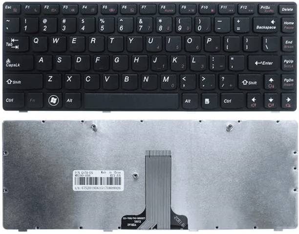TecSone Keyboard for G470, 25-011670, B470, G405S, G475, V470 Wireless Standard Laptop Keyboard Compatible with Desktop, Laptop, Mac
