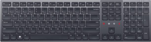 DELL KB900 Bluetooth Standard Laptop Keyboard Mutidevice connectivity, Backlit, Rechargeable, with Scissor Keys