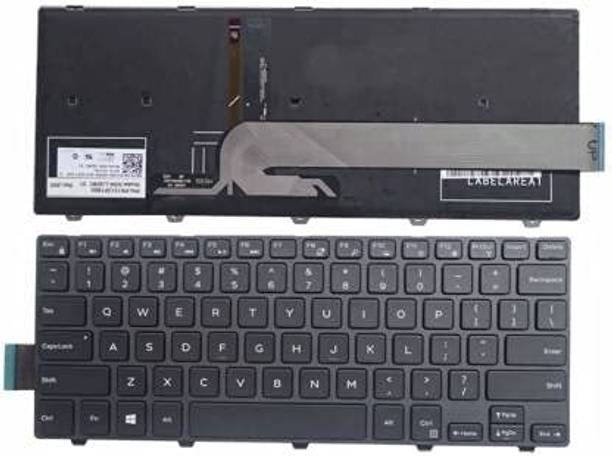 ULTRAZONE 3468, 3473, 3476, 5455, 5457, 5459 Wireless Standard Laptop Keyboard Compatible with Desktop, Laptop, Mac