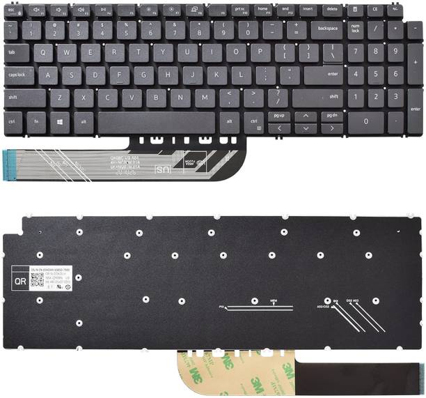 TecSone Keyboard for Inspiron 5593, P88F, 5598, 5590, 5584, 5594, 7590 Wireless Standard Laptop Keyboard Compatible with Desktop, Laptop, Mac