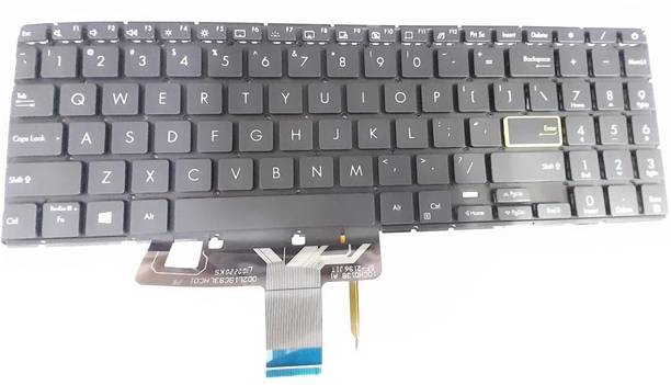 SOLUTIONS-365 COMPATIBLE LAPTOP KEYBOARD FOR ASUS K513 WITH BACKLIT BLACK US Internal Laptop-size Laptop Keyboard Compatible with Desktop, Laptop, Mac