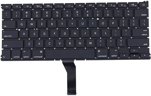 TECHCLONE MacBook AIR 13" A1369 A1466 (MID 2011- MID 2017) US Layout Wireless Laptop-size Laptop Keyboard