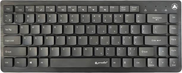 PRODOT Laptop Keypad Size 217m Mini Wired Keyboard Wired USB Handheld Laptop Keyboard Compatible with Desktop, Laptop, Mac