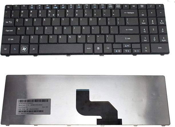 ULTRAZONE E525, E625, E627, E725 Wireless Standard Laptop Keyboard Compatible with Desktop, Laptop, Mac