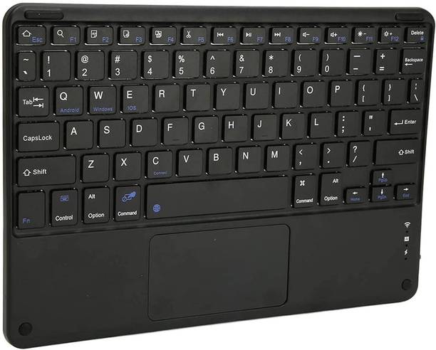 FKU Rechargeable Ultra Slim Quiet Wireless Keyboard Bluetooth Standard Laptop Keyboard