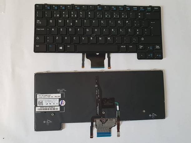 TechSonic Keyboard For Dell Latitude E6430U, NSK-L70BC 01, PK130R81A00, E6430S, E6330 Internal Laptop-size Laptop Keyboard