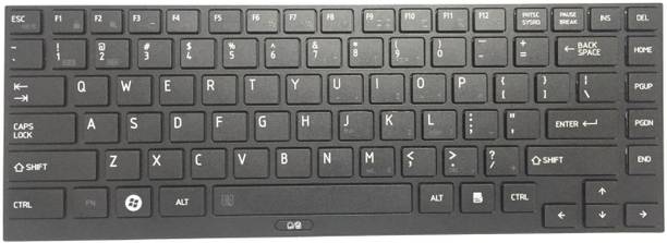 SOLUTIONS-365 COMPATIBLE LAPTOP KEYBOARD FOR TOSHIBA R700 WITHOUT BACKLIT BLACK US Internal Laptop-size Laptop Keyboard Compatible with Desktop, Laptop, Mac