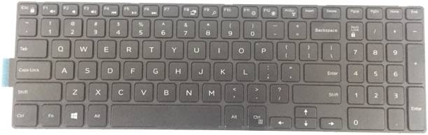 SOLUTIONS-365 COMPATIBLE LAPTOP KEYBOARD FOR Inspiron 15 3000 WITHOUT BACKLIT BLACK US Internal Laptop-size Laptop Keyboard Compatible with Desktop, Laptop, Mac