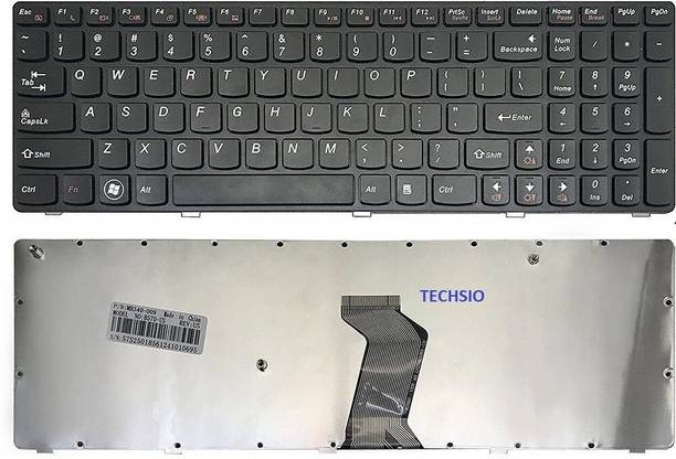 TechSio IdeaPad Z570 V570 B570 B570A B570G B575 V570C Internal Laptop-size Laptop Keyboard Compatible with Laptop