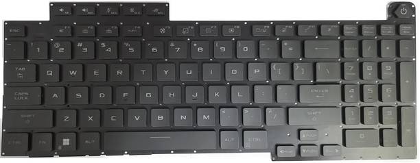 SOLUTIONS-365 ASUS G713 WITH BACKLIT BLACK US Internal Laptop-size Laptop Keyboard Compatible with Desktop, Laptop, Mac