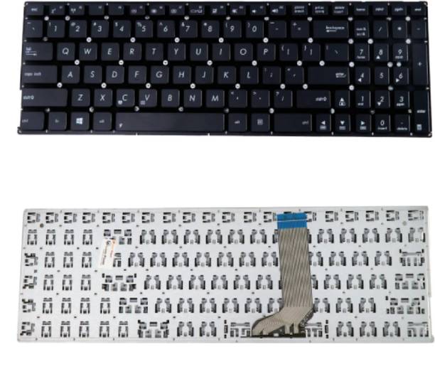 SOLUTIONS-365 ASUS R558 WITHOUT BACKLIT BLACK US Internal Laptop-size Laptop Keyboard Compatible with Desktop, Laptop, Mac
