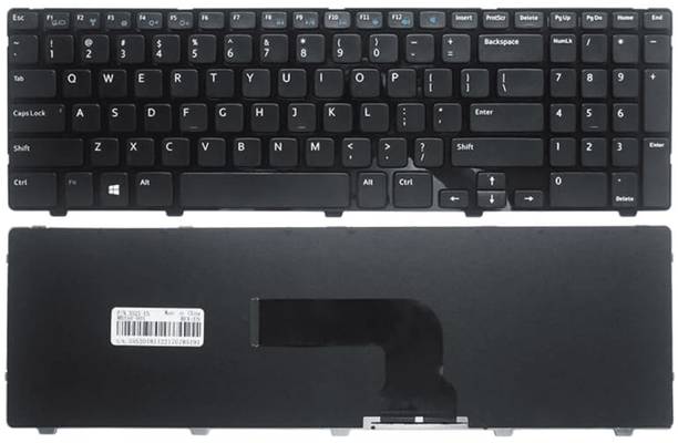 TecSone Keyboard for Inspiron 15-3521, 3537, 15R 5521, 15R 5537 Wireless Standard Laptop Keyboard Compatible with Desktop, Laptop, Mac