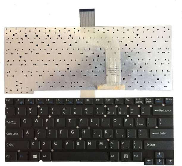 TECHCLONE Laptop Keyboard Replacement SONY VAIO SVT13 Internal Laptop-size Laptop Keyboard Compatible with Desktop, Laptop, Mac Sony Vaio SVT13 SVT14 SVT13122CXS SVT13124CXS SVT13125CXS SVT131A11W SVT131B11W SVT13113ENS SVT13117ECS SVT1311M1ES
