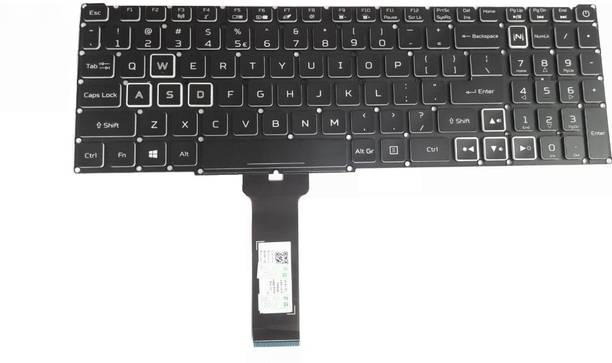 SOLUTIONS-365 Acer Predator Helios 300 PH315-52 PH315-53 PH317-53 BLACK RGB BACKLIT Internal Laptop-size Laptop Keyboard Compatible with Desktop, Laptop, Mac