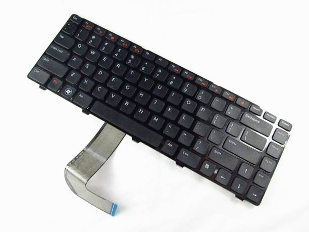 TECHCLONE Laptop Keyboard Replacement for Dell 1440 1445 1450 1540 Vostro 1550 2420 2520 Internal Laptop-size Laptop Keyboard Compatible with Desktop, Laptop, Mac