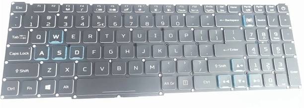 SOLUTIONS-365 ACER PH315-53 RGB BACKLIT BLACK US Internal Laptop-size Laptop Keyboard Compatible with Desktop, Laptop, Mac