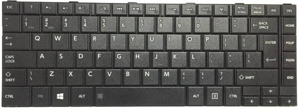 SOLUTIONS-365 COMPATIBLE LAPTOP KEYBOARD FOR TOSHIBA L40-A UP STURD BLACK US Internal Laptop-size Laptop Keyboard Compatible with Desktop, Laptop, Mac