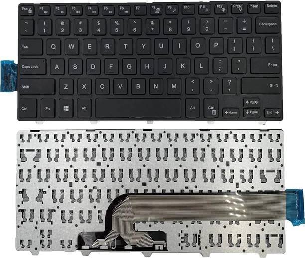 SOLUTIONS-365 COMPATIBLE KEYBOARD FOR Dell Inspiron 3442 Series 14-5000 WITHOUT BACKLIT Internal Laptop-size Laptop Keyboard
