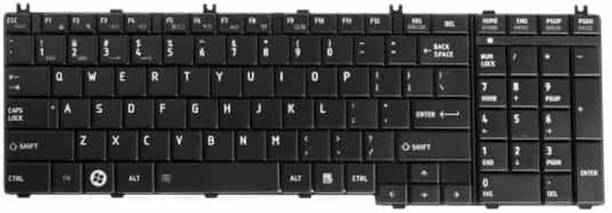 TecSone Keyboard for C650, 9Z.N4W0M.001, L630, C655, L655, L670, L755 Series Wireless Standard Laptop Keyboard Compatible with Desktop, Laptop, Mac