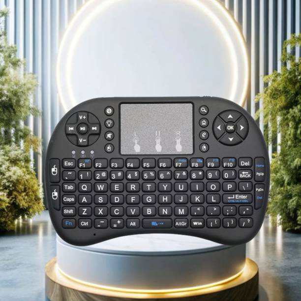 Clairbell Bluetooth Wireless Keyboard, Pocket Size USB Rechargeable Bluetooth KeyboardF412 Wireless Thumb-size Multi-device Keyboard Compatible with Desktop, Laptop, Mac