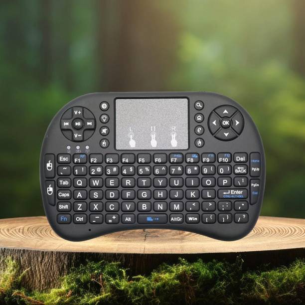 FRONY Bluetooth Wireless Keyboard with Slim & Portable Easy-Switch & TV & Laptop Z187 Wireless Thumb-size Multi-device Keyboard Compatible with Desktop, Laptop, Mac