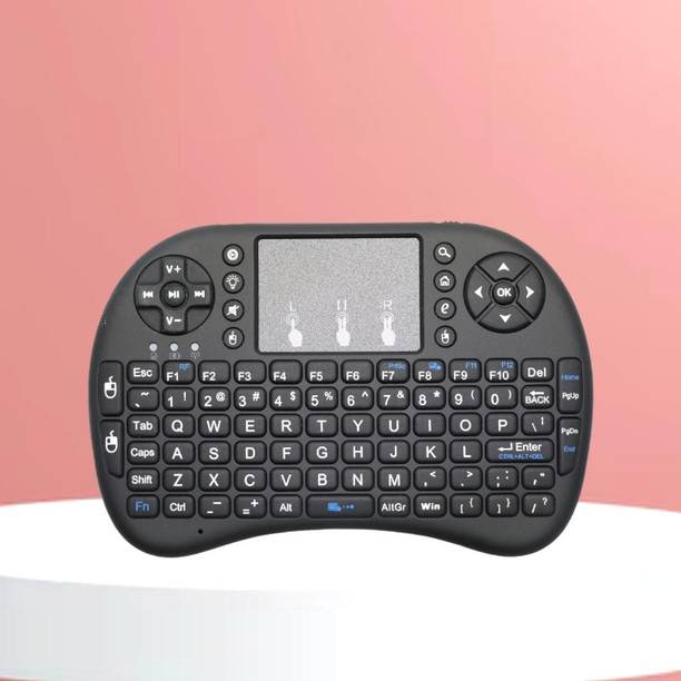 FRONY Bluetooth Wireless Keyboard with Slim & Portable Easy-Switch & TV & Laptop Z65 Wireless Thumb-size Multi-device Keyboard Compatible with Desktop, Laptop, Mac
