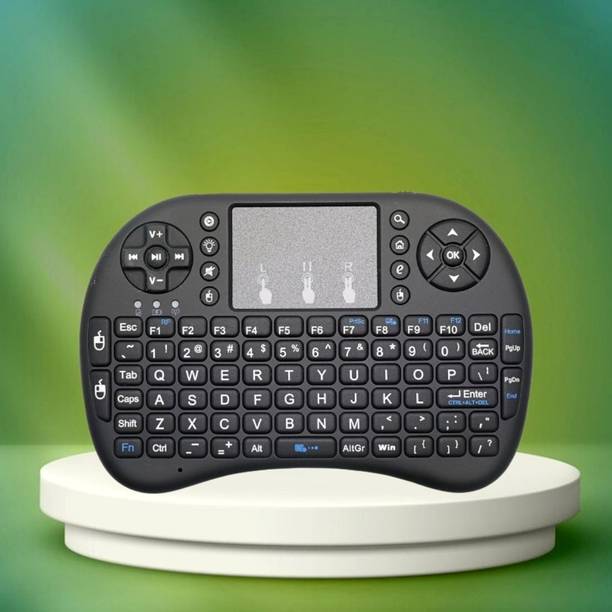 FRONY Bluetooth Wireless Keyboard with Slim & Portable Easy-Switch & TV & Laptop Z212 Wireless Thumb-size Multi-device Keyboard Compatible with Desktop, Laptop, Mac