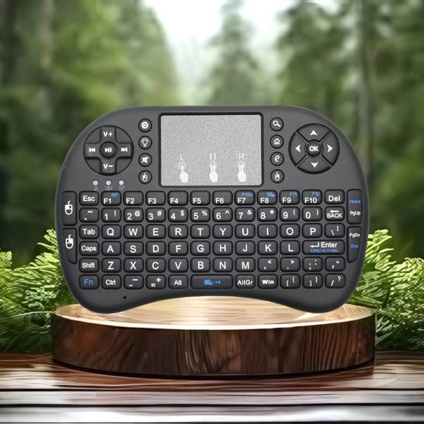 Clairbell Bluetooth Wireless Keyboard with Slim & Portable Easy-Switch & TV & Laptop Z158 Wireless Thumb-size Multi-device Keyboard Compatible with Desktop, Laptop, Mac