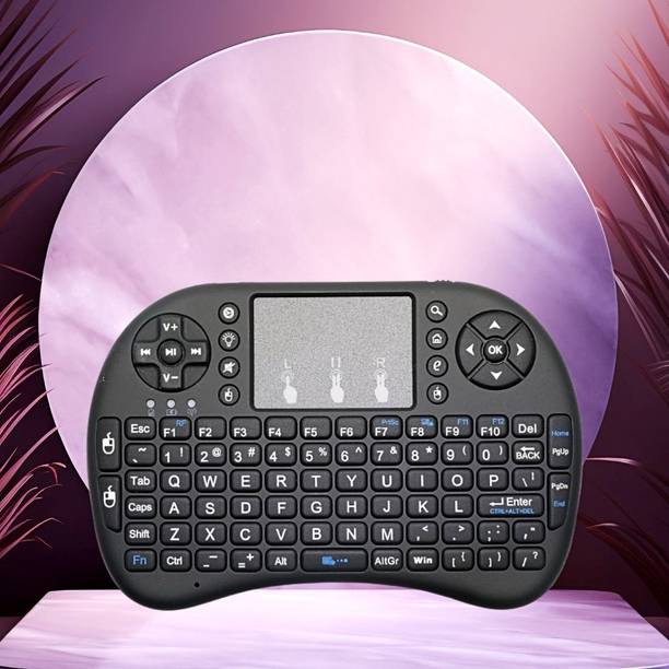 FRONY Bluetooth Wireless Keyboard with Slim & Portable Easy-Switch, TV & Laptop F418 Wireless Thumb-size Laptop Keyboard Compatible with Desktop, Laptop, Mac