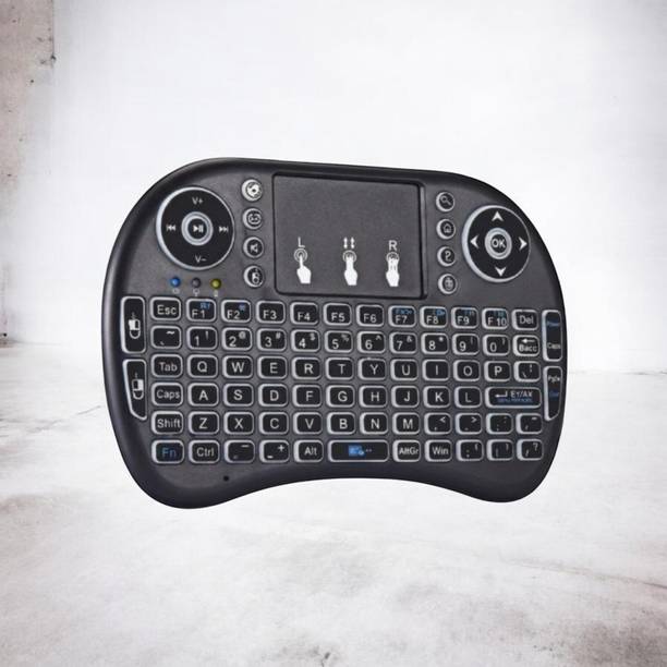DAKSHWAY Mini Wireless Keyboard Touchpad Mouse Combo BK2612 Bluetooth Handheld Laptop Keyboard Compatible with Laptop