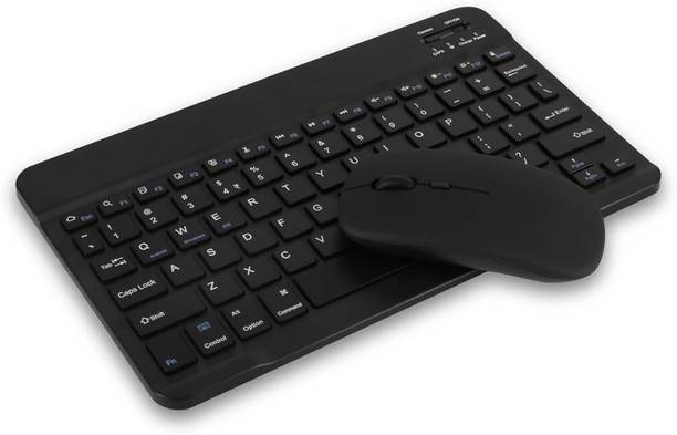 CIHROX Bluetooth Keyboard with Mouse Suitable for PC/Mac/Laptop/Smartphone/Tablet Bluetooth, Wireless Handheld Laptop Keyboard Compatible with Desktop, Laptop, iPad, Tablet