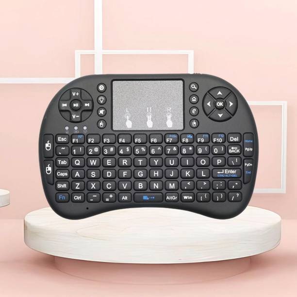 Clairbell Bluetooth Wireless Keyboard with Slim & Portable Easy-Switch & TV & Laptop Z20 Wireless Thumb-size Multi-device Keyboard Compatible with Desktop, Laptop, Mac