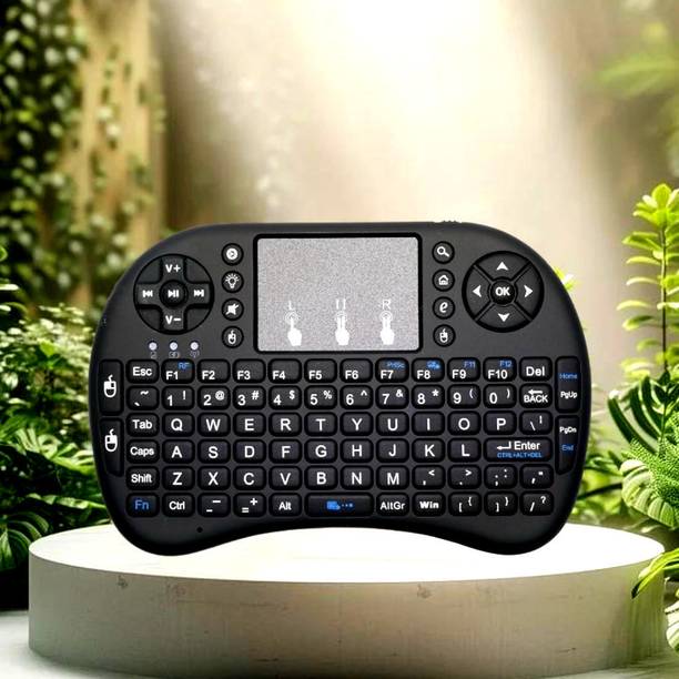 FRONY Bluetooth Wireless Keyboard with Slim & Portable Easy-Switch, TV & Laptop F137 Wireless Thumb-size Multi-device Keyboard Compatible with Desktop, Laptop, Mac
