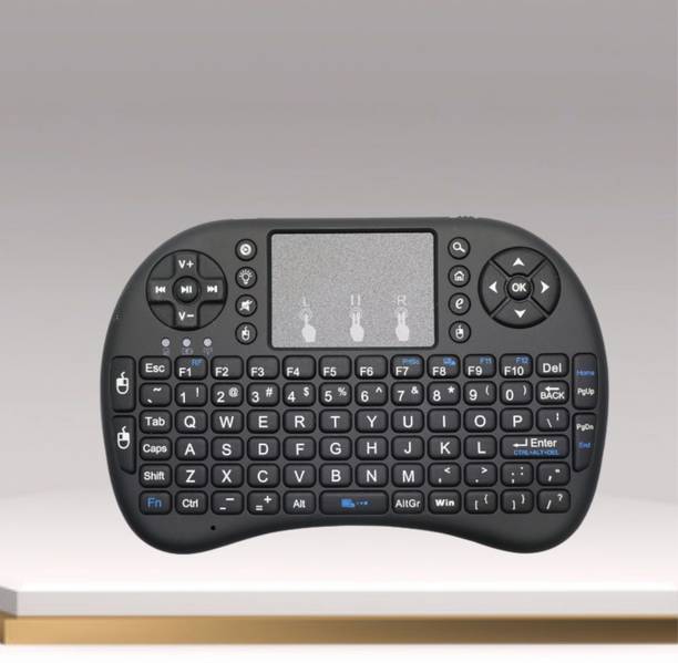 Clairbell Bluetooth Wireless Keyboard, Pocket Size USB Rechargeable Bluetooth KeyboardF494 Wireless Thumb-size Multi-device Keyboard Compatible with Desktop, Laptop, Mac