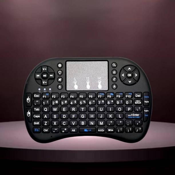 FRONY Bluetooth Wireless Keyboard with Slim & Portable Easy-Switch, TV & Laptop F76 Wireless Thumb-size Laptop Keyboard Compatible with Desktop, Laptop, Mac