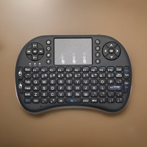 GUGGU U25_Hard key Mini Home Theater Keyboard: Touchpad Included Smart Connector Handheld Multi-device Keyboard Compatible with Desktop, Laptop, Mac