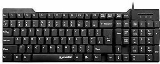 PRODOT PRODOT247 Wired USB Standard Multi-device Keyboard Compatible with Desktop